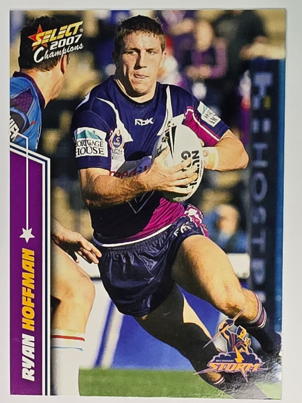 NRL 2007 Champions Base Card #85 Ryan Hoffman Melbourne Storm