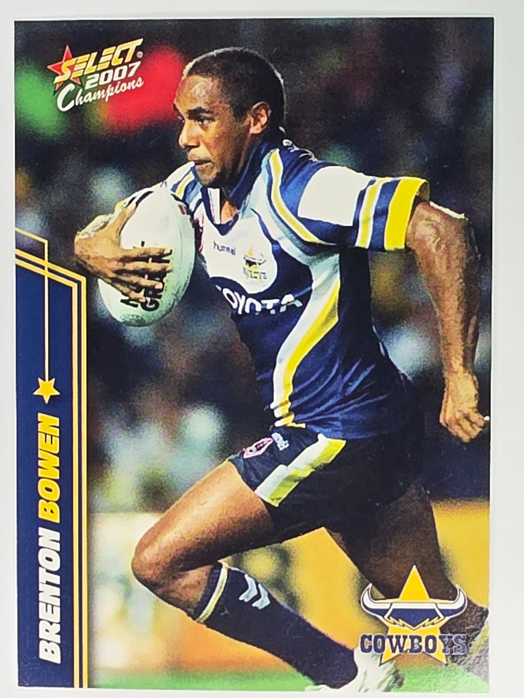 NRL 2007 Champions Base Card #102 Brenton Bowen North Queensland Cowboys