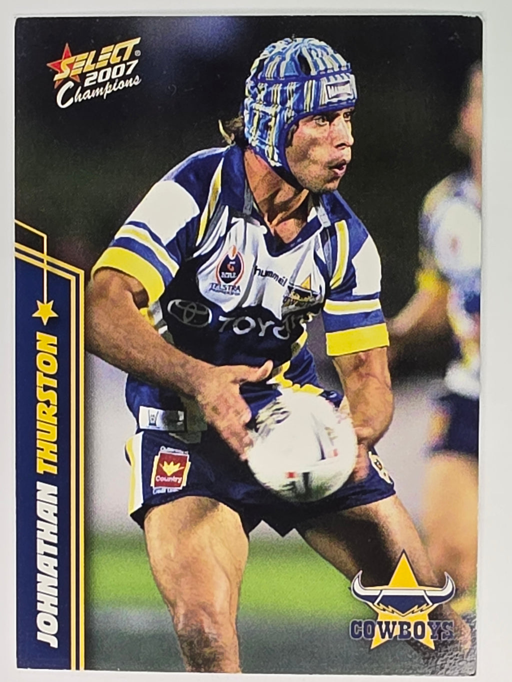 NRL 2007 Champions Base Card #103 Johnathan Thurston North Queensland Cowboys