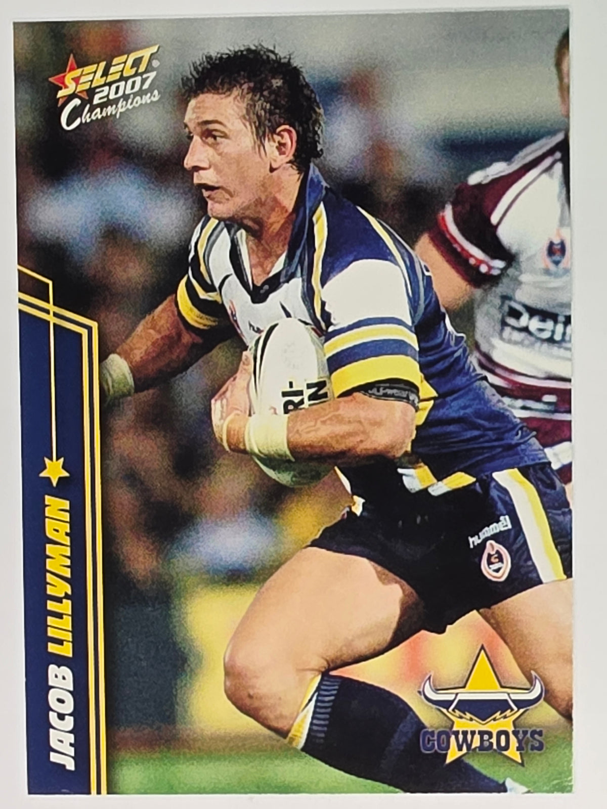 NRL 2007 Champions Base Card #107 Jacob Lillyman North Queensland Cowboys