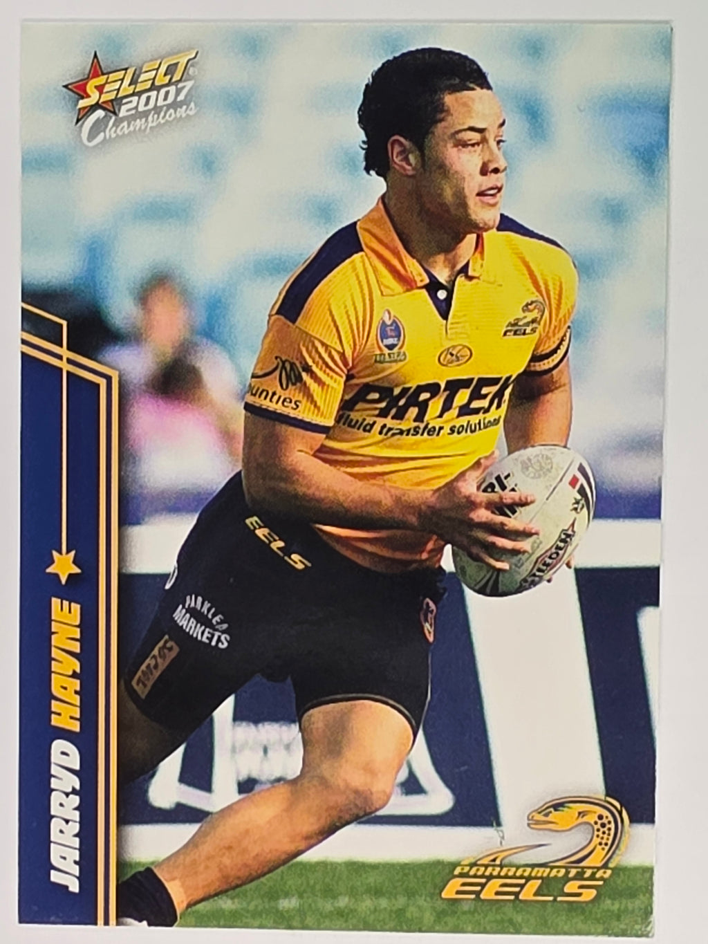 NRL 2007 Champions Base Card #114 Jarryd Hayne Parramatta Eels