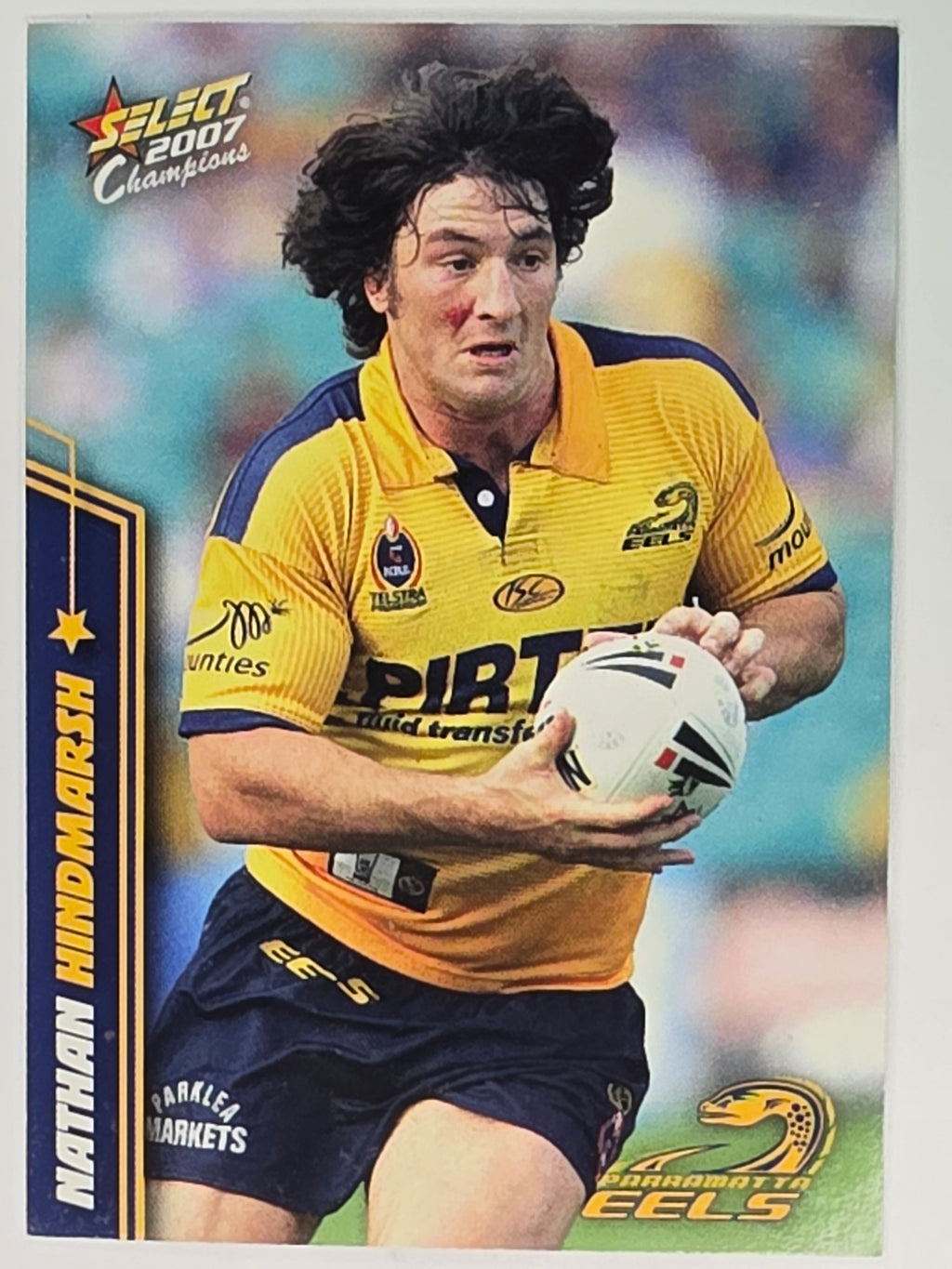 NRL 2007 Champions Base Card #121 Nathan Hindmarsh Parramatta Eels