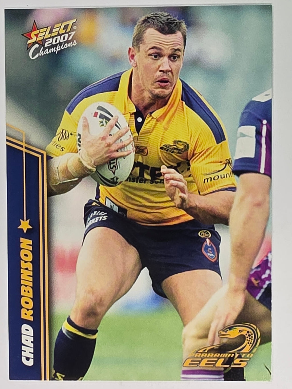 NRL 2007 Champions Base Card #123 Chad Robinson Parramatta Eels