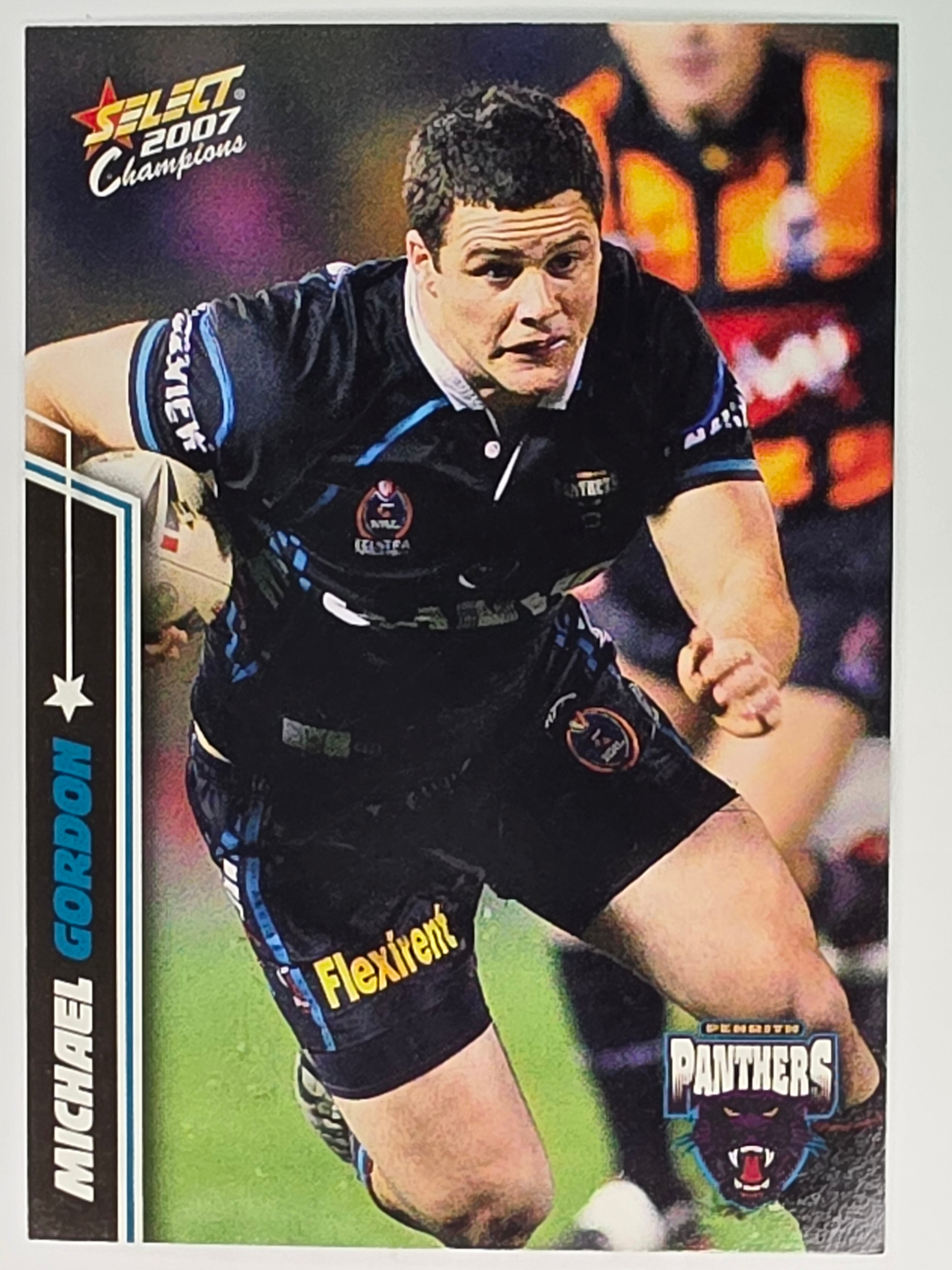 NRL 2007 Champions Base Card #125 Michael Gordon Penrith Panthers