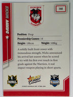 NRL 2007 Champions Base Card #144 Danny Wicks St George Illawarra Dragons