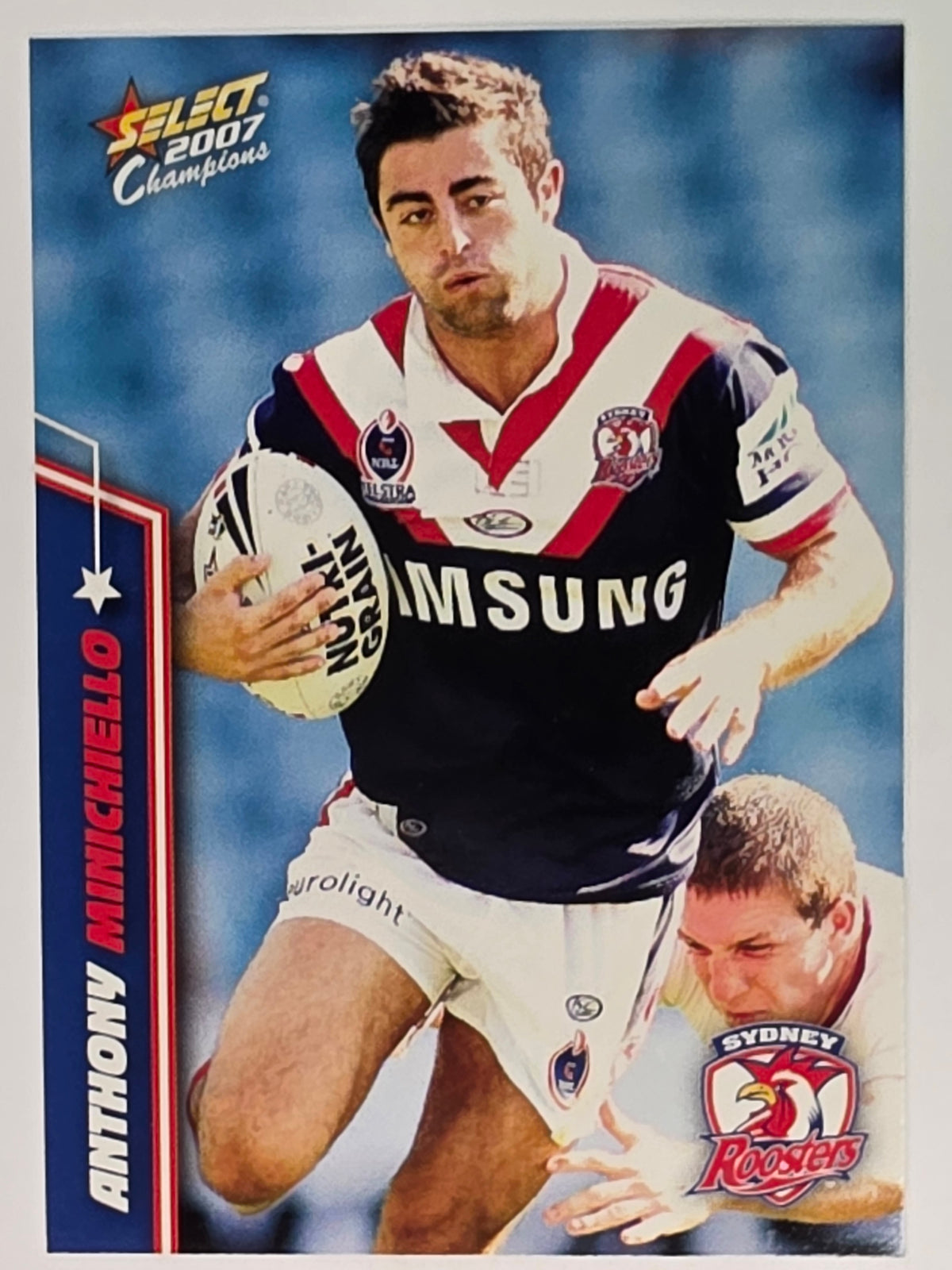NRL 2007 Champions Base Card #148 Anthony Minichiello Sydney Roosters