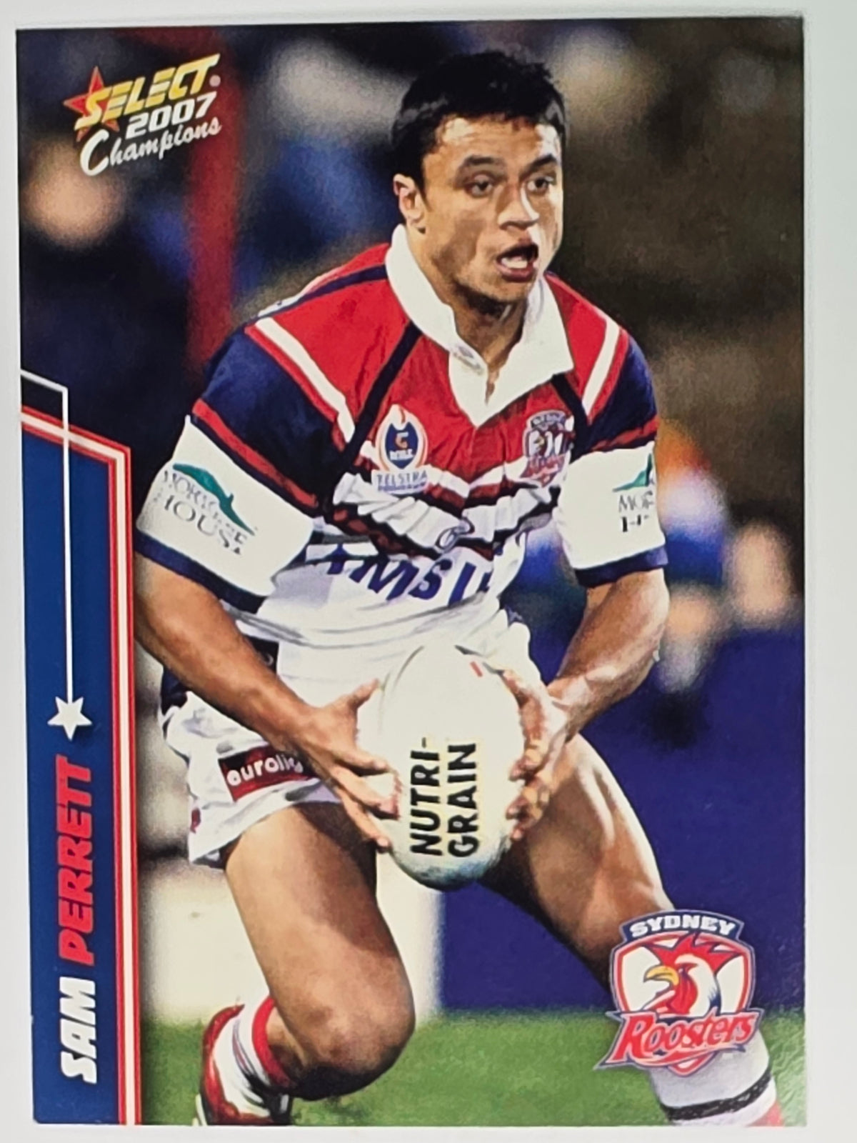 NRL 2007 Champions Base Card #150 Sam Perrett Sydney Roosters