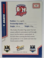 NRL 2007 Champions Base Card #152 Braith Anasta Sydney Roosters