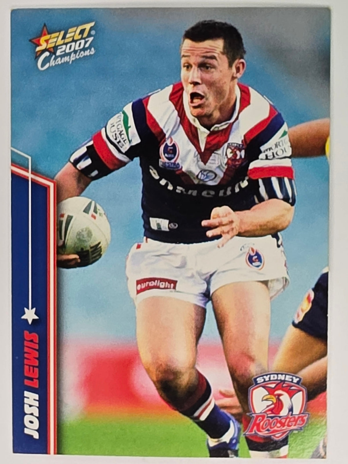 NRL 2007 Champions Base Card #153 Josh Lewis Sydney Roosters
