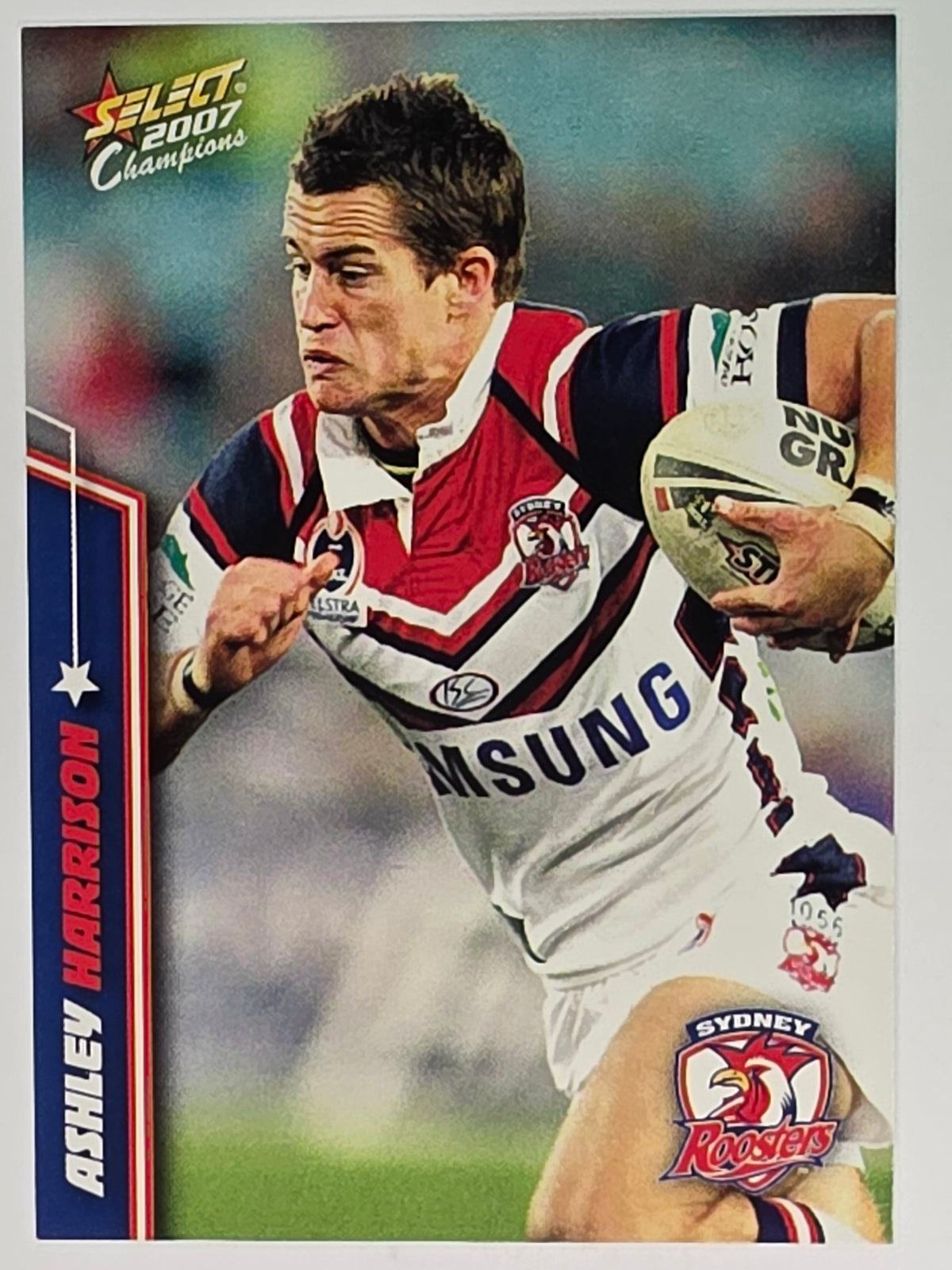 NRL 2007 Champions Base Card #158 Ashley Harrison Sydney Roosters