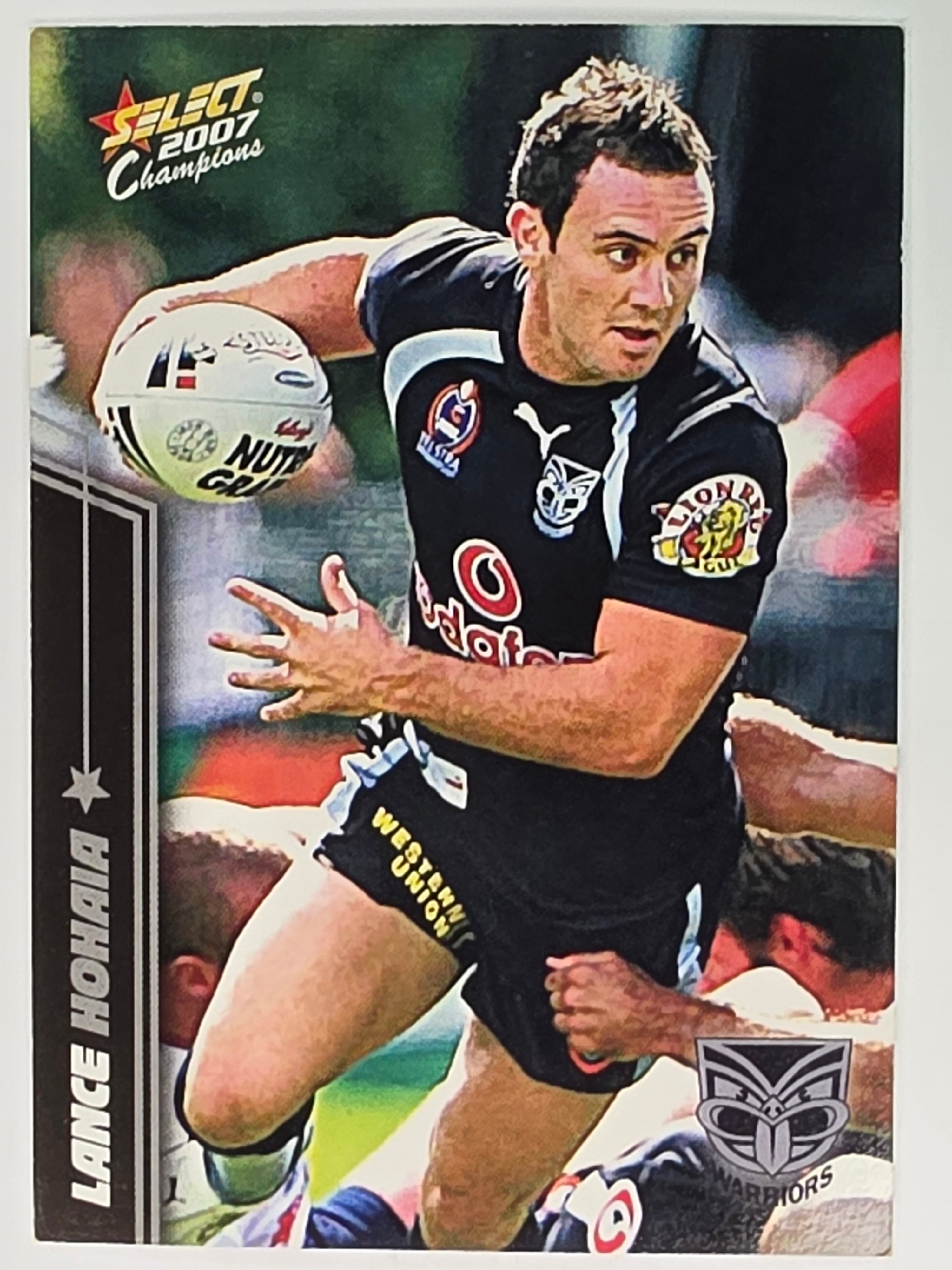 NRL 2007 Champions Base Card #175 Lance Hohaia New Zealand Warriors