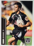 NRL 2007 Champions Base Card #176 Todd Byrne New Zealand Warriors