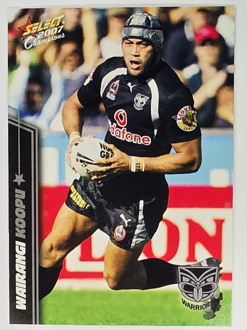 NRL 2007 Champions Base Card #182 Wairangi Koopu New Zealand Warriors