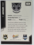 NRL 2007 Champions Base Card #183 Nathan Fien New Zealand Warriors