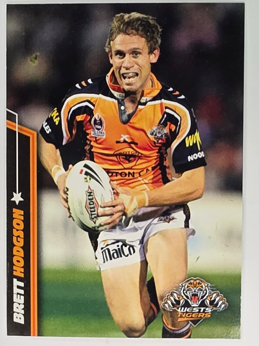 NRL 2007 Champions Base Card #184 Brett Hodgson Wests Tigers