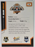 NRL 2007 Champions Base Card #186 Dean Collis Wests Tigers