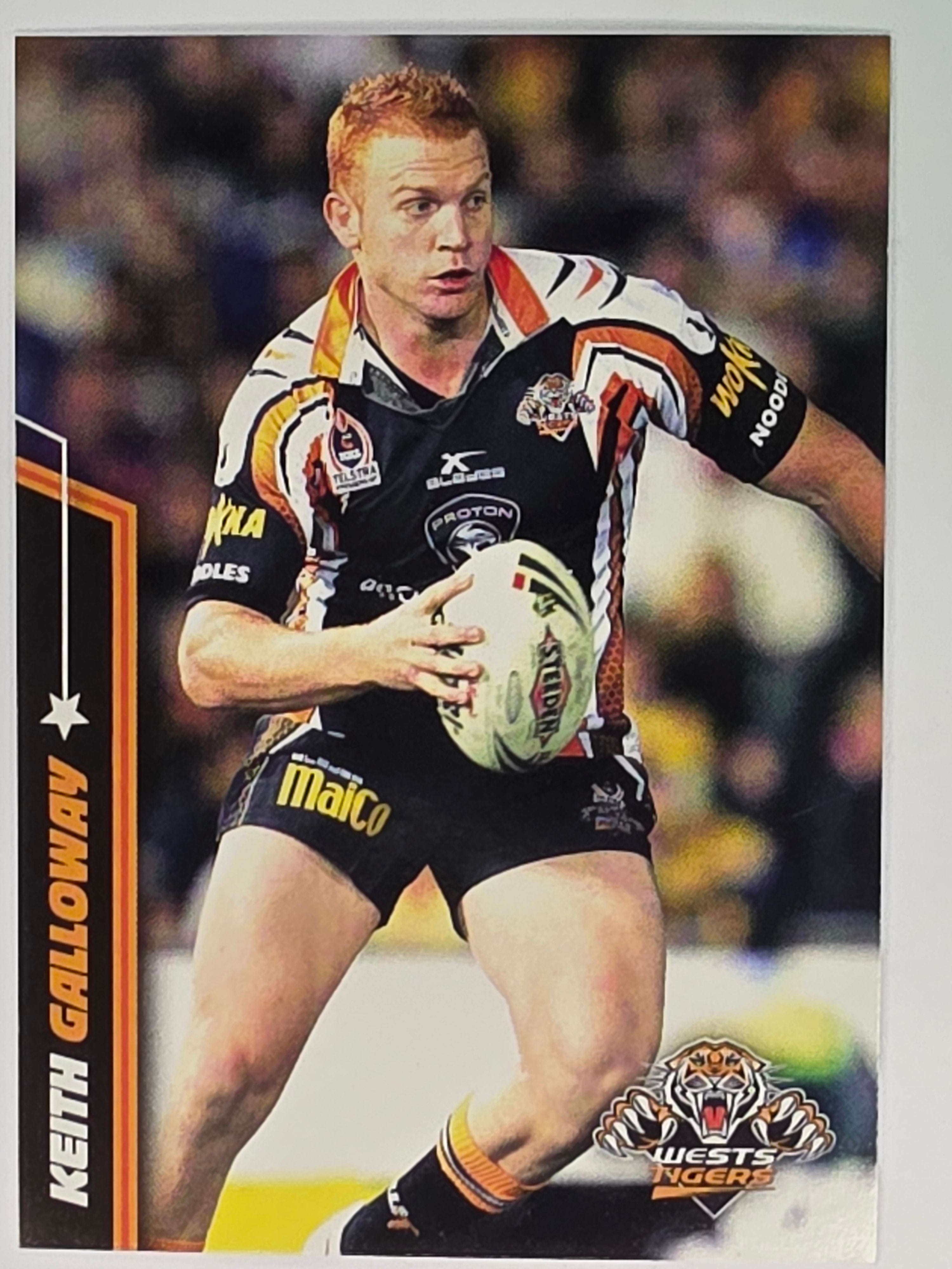 NRL 2007 Champions Base Card #189 Keith Galloway Wests Tigers