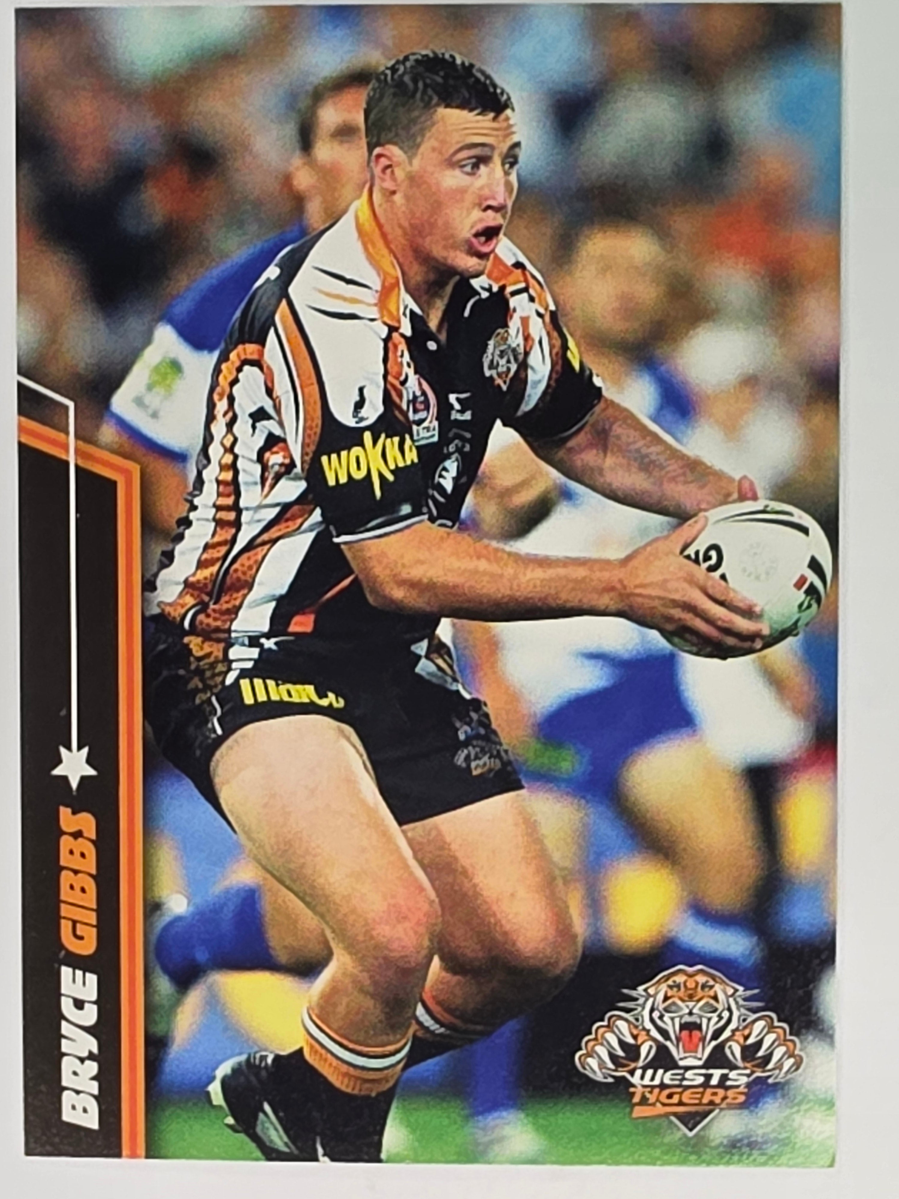 NRL 2007 Champions Base Card #195 Bryce Gibbs Wests Tigers