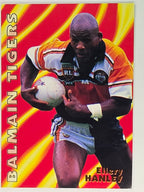 1997 Dynamic Fatty  Fun Pack Base Card #2 Ellery Hanley Balmain Tigers