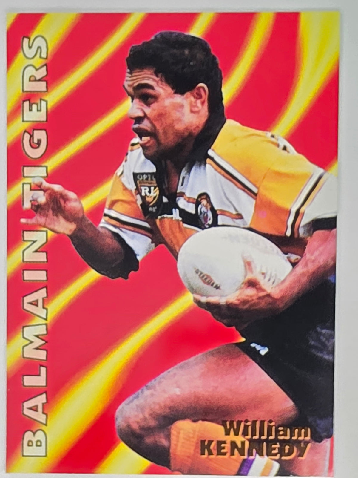 1997 Dynamic Fatty  Fun Pack Base Card #3 William Kennedy Balmain Tigers