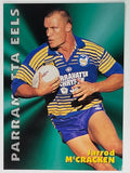 1997 Dynamic Fatty  Fun Pack Base Card #38 Jarrod McCracken Parramatta Eels