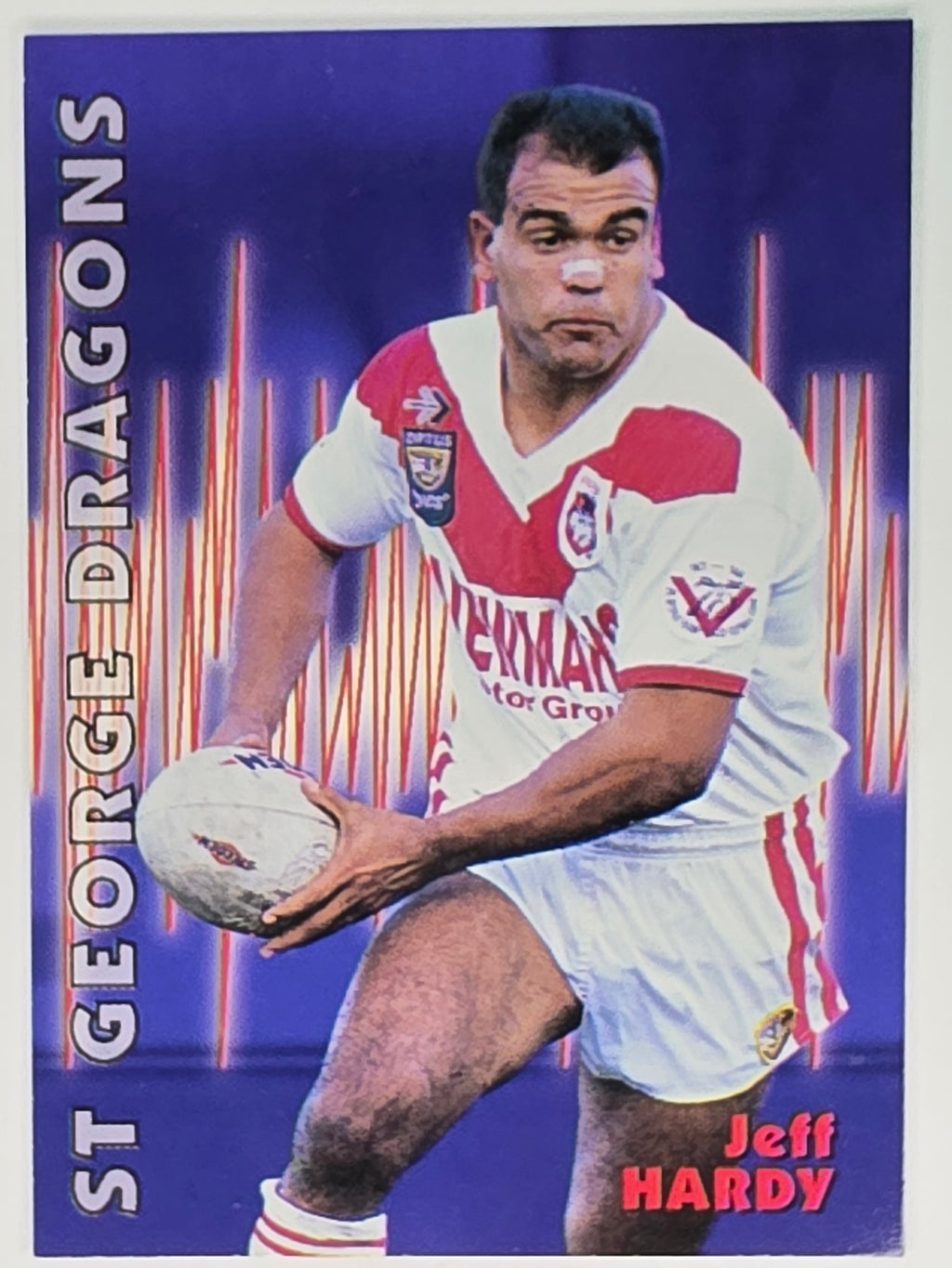 1997 Dynamic Fatty  Fun Pack Base Card #46 Jeff Hardy St George Dragons