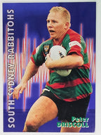 1997 Dynamic Fatty  Fun Pack Base Card #56 Peter Driscoll South Sydney Rabbitohs