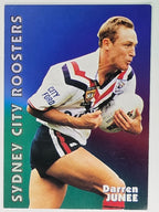 1997 Dynamic Fatty  Fun Pack Base Card #64 Darren Junee Eastern Suburbs Roosters