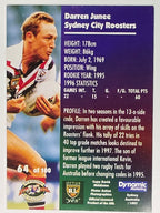 1997 Dynamic Fatty  Fun Pack Base Card #64 Darren Junee Eastern Suburbs Roosters
