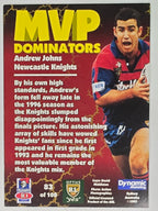 1997 Dynamic Fatty  Fun Pack Base Card #83 Andrew Johns Newcastle Knights