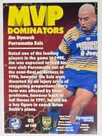1997 Dynamic Fatty  Fun Pack Base Card #85 Jim Dymock Parramatta Eels