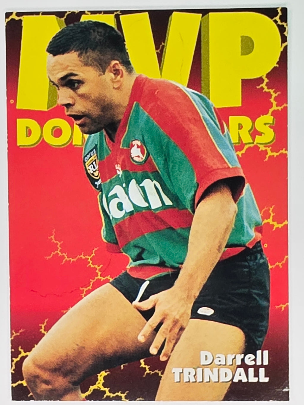 1997 Dynamic Fatty  Fun Pack Base Card #88 Darrell Trindall South Sydney Rabbitohs