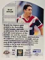 1997 Dynamic Fatty  Fun Pack Base Card #94 Brad Fittler Eastern Suburbs Roosters