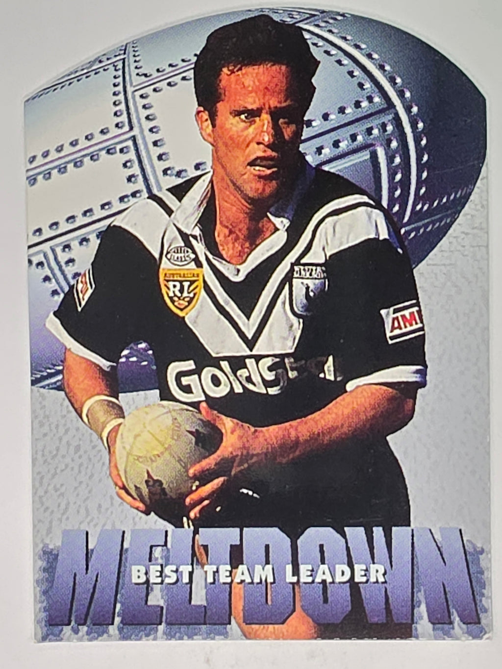 1997 Dynamic Fatty  Fun Pack Base Card #96 Paul Langmack Western Suburbs Magpies