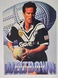 1997 Dynamic Fatty  Fun Pack Base Card #96 Paul Langmack Western Suburbs Magpies