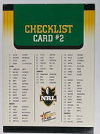 NRL 2008 Champions Base Card #2 Checklist
