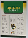 NRL 2008 Champions Base Card #3 Checklist