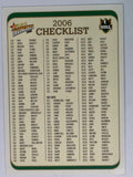 NRL 2006 Invincible Base Card #2 Checklist