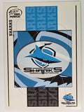 NRL 2005 Power Base Card #39 Cronulla Sutherland Sharks Logo