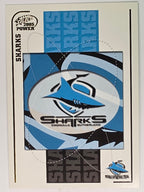 NRL 2005 Power Base Card #39 Cronulla Sutherland Sharks Logo