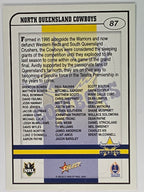 NRL 2005 Power Base Card #87 North Queensland Cowboys Logo