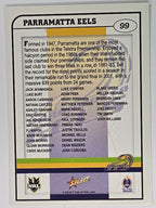 NRL 2005 Power Base Card #99 Parramatta Eels Logo