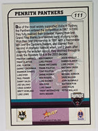 NRL 2005 Power Base Card #111 Penrith Panthers Logo