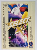 NRL 2003 Select XL Base Card #1 Header Card