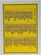 NRL 1993 Regina Base Card #173 Checklist