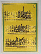 NRL 1993 Regina Base Card #173 Checklist