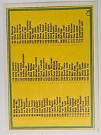 NRL 1992 Regina Base Card #176 Checklist