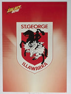NRL 2012 Champions Base Card #133 St George Illawarra Dragons Logo