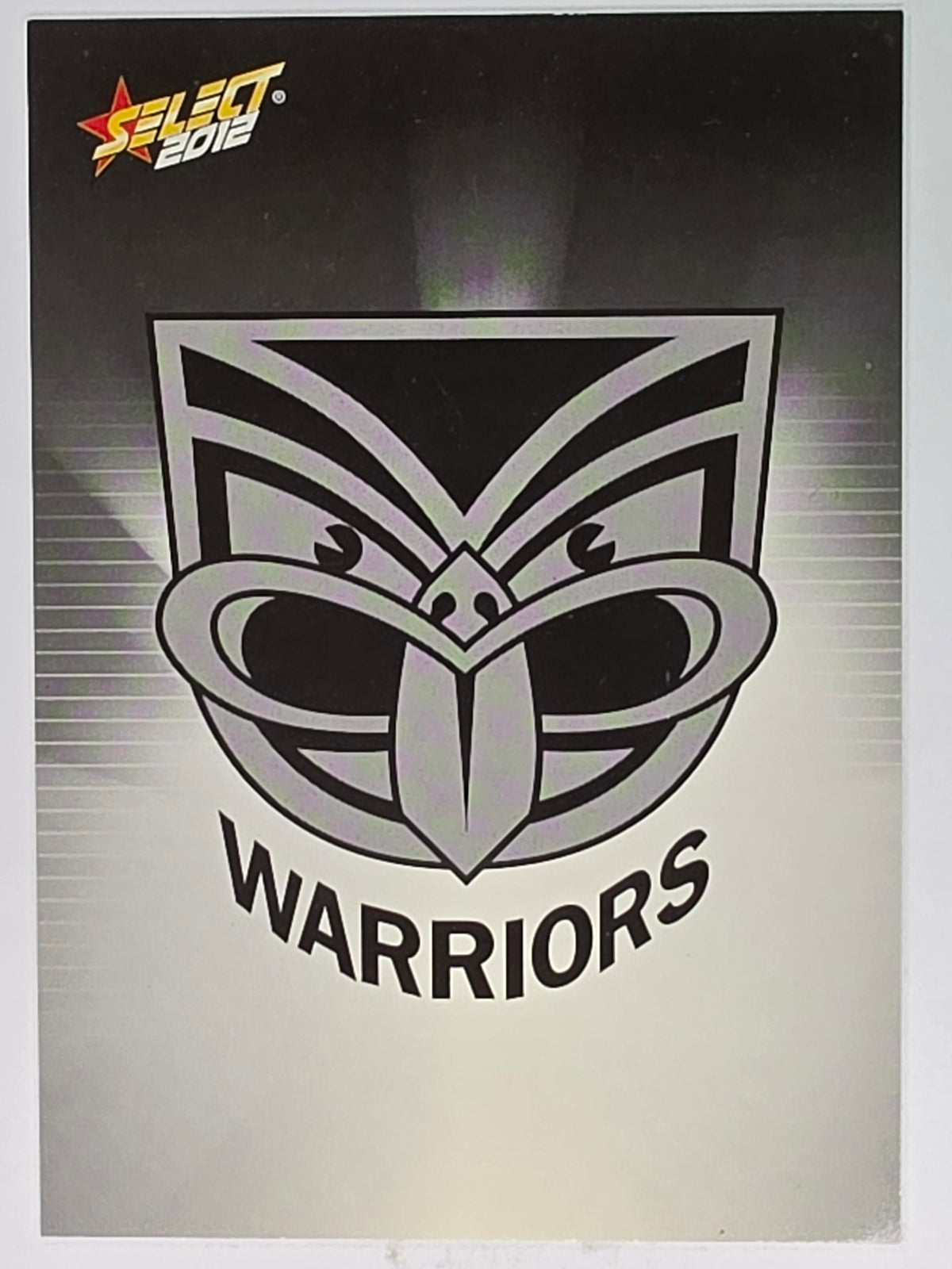 NRL 2012 Champions Base Card #169 New Zealand Warriors Logo