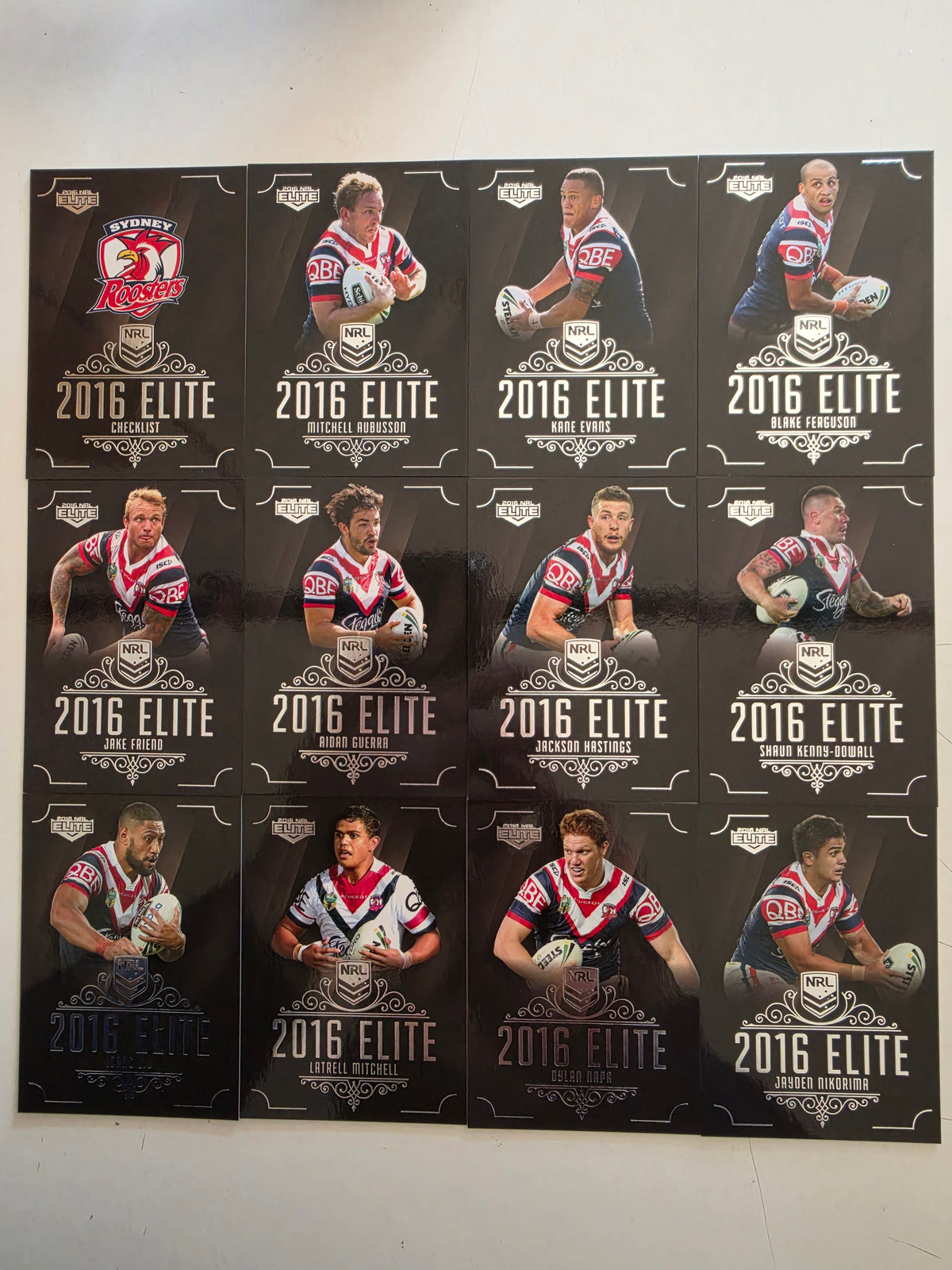 NRL 2016 Elite | Sydney Roosters Base Team Set